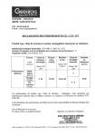 Déclaration de performances CE